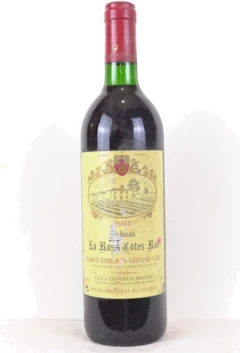 photo 1994 Saint-Émilion Château la Rose Côtes Rol Grand Cru Étiquette Fragile) Rouge Bordeaux