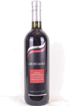 photo 2015 Terre Siciliane Giordano Syrah Nero d’Avola de Vin) Rouge Sicile Italie