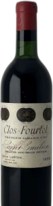 photo Clos Fourtet Saint Emilion Grand Cru Classe 1959