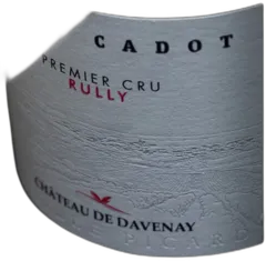capture du vin Rully Premier Cru Meix Cadot 2021 Château de Davenay