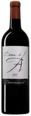 photo Domaine de l’a 2017 Castillon Côtes de Bordeaux Par Stéphane Derenoncourt