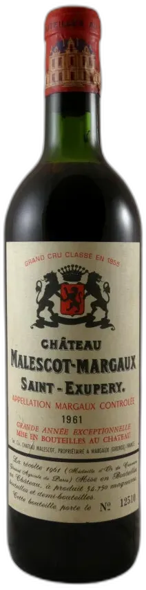 photo Château Malescot-st-Exupéry 1961
