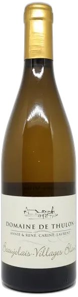 photo du vin Domaine de Thulon Beaujolais Villages Blanc 2023