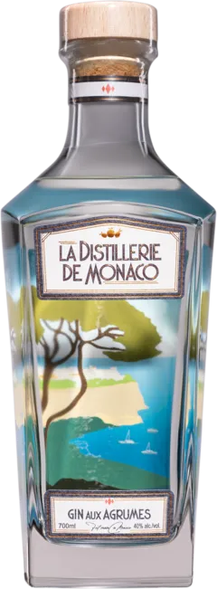 photo du vin Distillerie de Monaco Gin "Gin Aux Agrumes" Blanc Giftbox