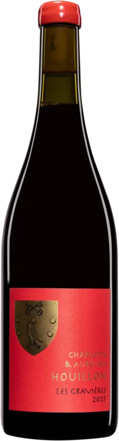 image du vin Domaine Charlotte et Aurélien Houillon Côtes du Rhône "les Gravières" Rouge 2023