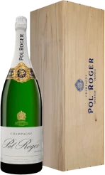 photo Jéroboam Champagne Pol Roger Réserve Brut Bois