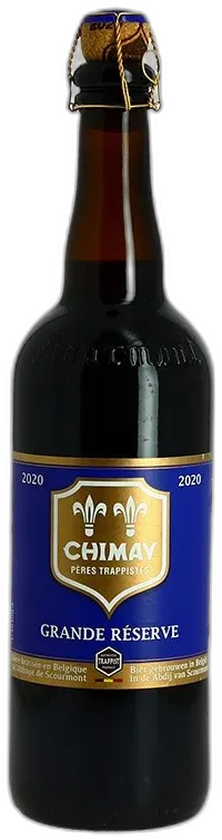 photo du vin Chimay Bleu Grande Réserve Bière Belge Triple