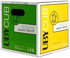 photo du vin Uby Vin Blanc Sec Ubycub Igp des Côtes de Gascogne Bib 5 Litres