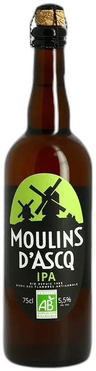photo du vin Moulins d’Ascq Bière Ipa Bio