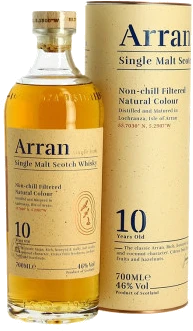 photo Whisky Arran 10 Ans Single Malt Non Filtré