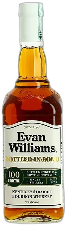illustration du vin Evan Williams Américain Bourbon Whiskey