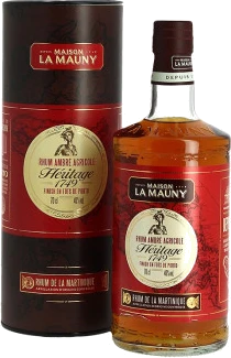 photo Rhum Agricole Ambrée de la Maison la Mauny Héritage 1749