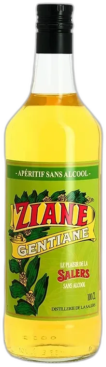 photos du vin Ziane Gentiane Apéritif Sans Alcool 1 Litre