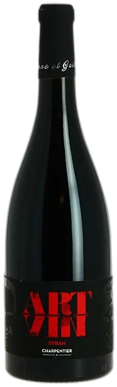 image du vin Art du Vin Syrah Vin Rouge de Loire Par Charpentier
