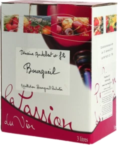 photo Bourgueil Vin Rouge de Loire Domaine Audebert Bib 3 Litres