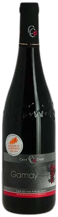 photo du vin Gamay Rouge Vin de Savoie Cave de Cruet
