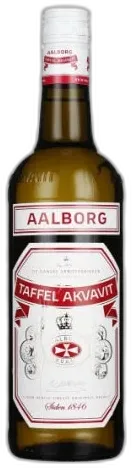 aperçu du vin Aalborg Taffel Akuavit Eau de Vie du Danemark