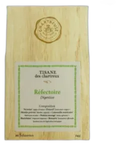 photo Tisane Refectoire 20 Infusettes 24g