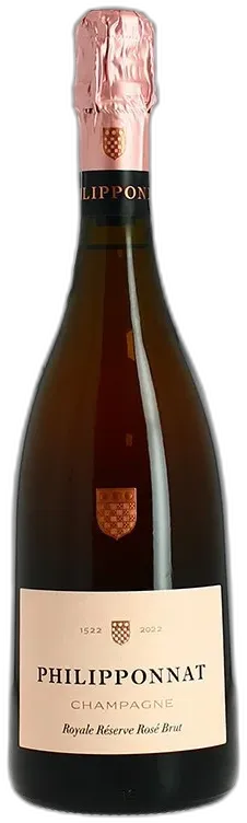 vue du vin Champagne Philipponnat Rosé Réserve Royal Brut