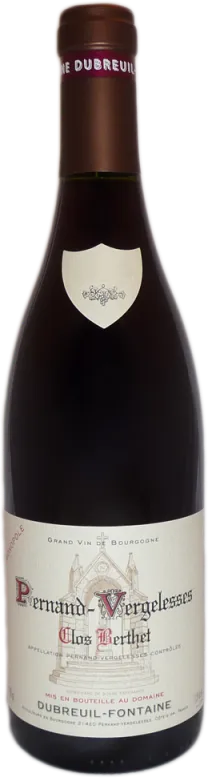 photo Pernand Vergelesses Rouge Clos Berthet Monopole 2022 Domaine Dubreuil Fontaine