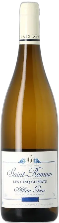 photo du vin Alain Gras Saint-Romain Blanc les Cinq Climats 2023