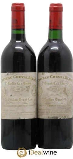 photo Château Cheval Blanc 1er Grand Cru Classé A 1992