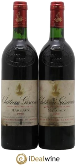 photo Château Giscours 3ème Grand Cru Classé 1990