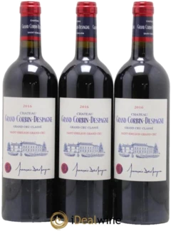 photo Château Grand Corbin Despagne Grand Cru Classé 2016