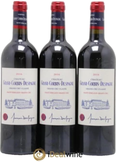 photo Château Grand Corbin Despagne Grand Cru Classé 2016