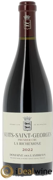 photo Nuits Saint-Georges 1er Cru la Richemone Domaine des Lambrays 2022