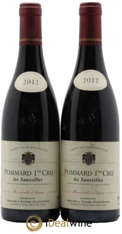 photo Pommard 1er Cru les Saussilles Bernard et Thierry Glantenay 2012