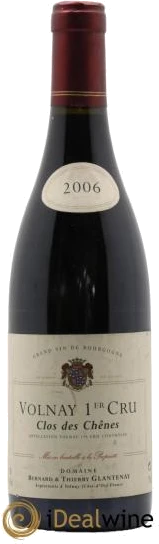 photo Volnay 1er Cru Clos des Chênes Bernard et Thierry Glantenay 2006