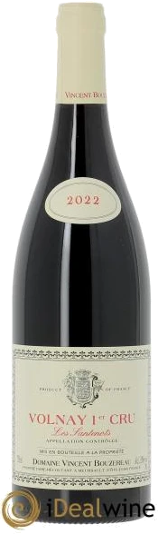 photo Volnay 1er Cru Santenots Vincent Bouzereau 2022