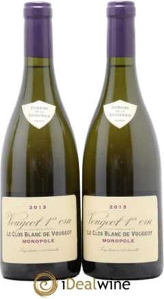 photo Vougeot 1er Cru le Clos Blanc de Vougeot la Vougeraie 2013