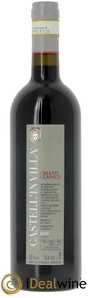 photo Chianti Classico Docg Castell&Apos;in Villa 2019