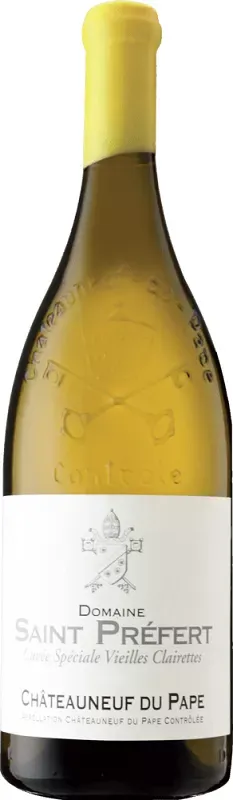 photo Domaine Saint-Prefert Chateauneuf-du-Pape Blanc Cuvee Speciale Vieilles Clairettes 2022