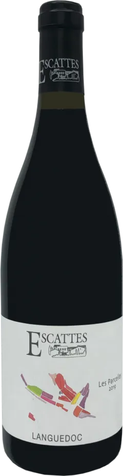 capture du vin Escattes les Parcelles Rouge Aoc Languedoc