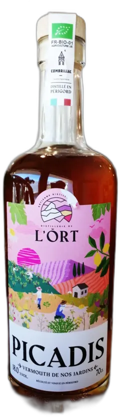 photo du vin Distillerie de l’Ort Picadis Vermouth de Nos Jardins