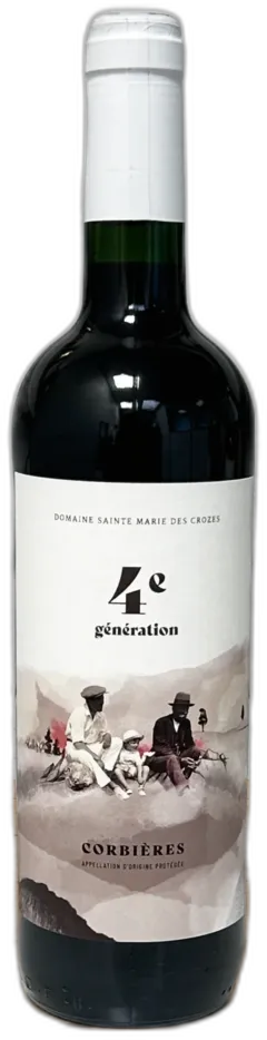 aperçu du vin Corbieres Domaine Sainte Marie des Crozes la 4ème