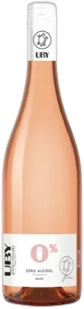 photo Uby Zéro Alcool Rosé Fruité- Vin Sans Alcool Uby Rosé