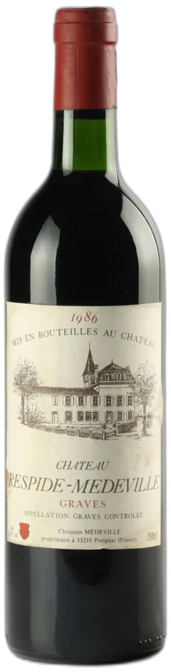 photo Château Respide Medeville 1986