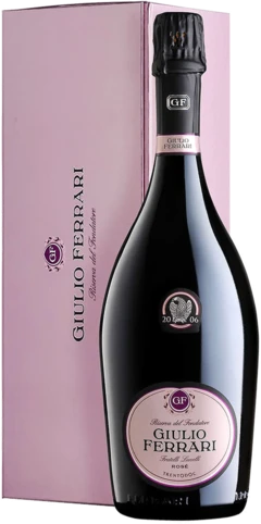 photo Trento Brut Rosã© Doc Giulio Ferrari Riserva Del Fondatore Ferrari 2010