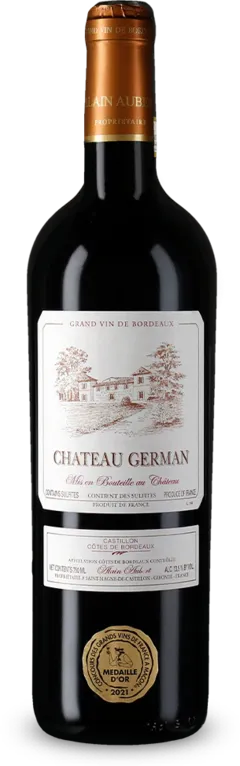 photos du vin Castillon Côtes de Bordeaux 2020 Gold