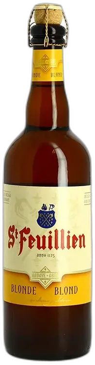 photos du vin st Feuillien Blonde Bière d’Abbaye