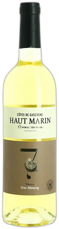 photo du vin Haut Marin Vin Blanc Cuvée Elisabeth n°7 des Côtes de Gascogne