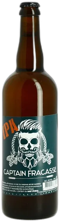 capture du vin Captain Fracasse Bière Ipa Brasserie Artésienne