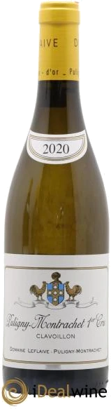 photo Puligny-Montrachet 1er Cru Clavoillon Leflaive 2020