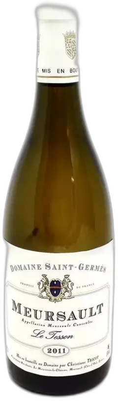 vue du vin Domaine Saint Germes Meursault le Tesson