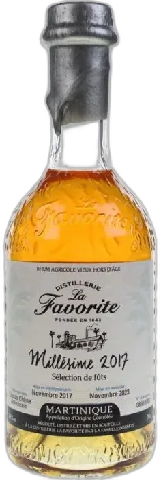 photo Rhum la Favorite 2017 Sélection de Fûts Martinique