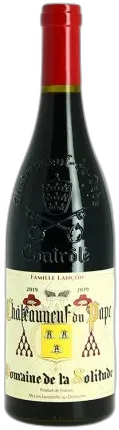 photos du vin Châteauneuf du Pape 2022 la Solitude